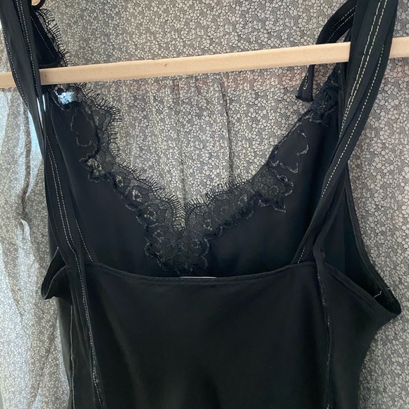 SOLD Helmut Lang Silk Lace Tank Top - Picture 5 of 8